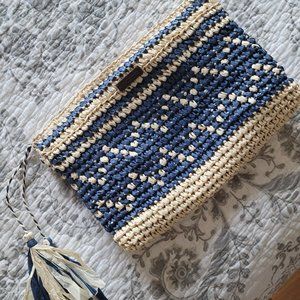 Protest Women Beach Bag Straw Woven purse clutch